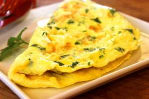 omelette herbe iranienne
