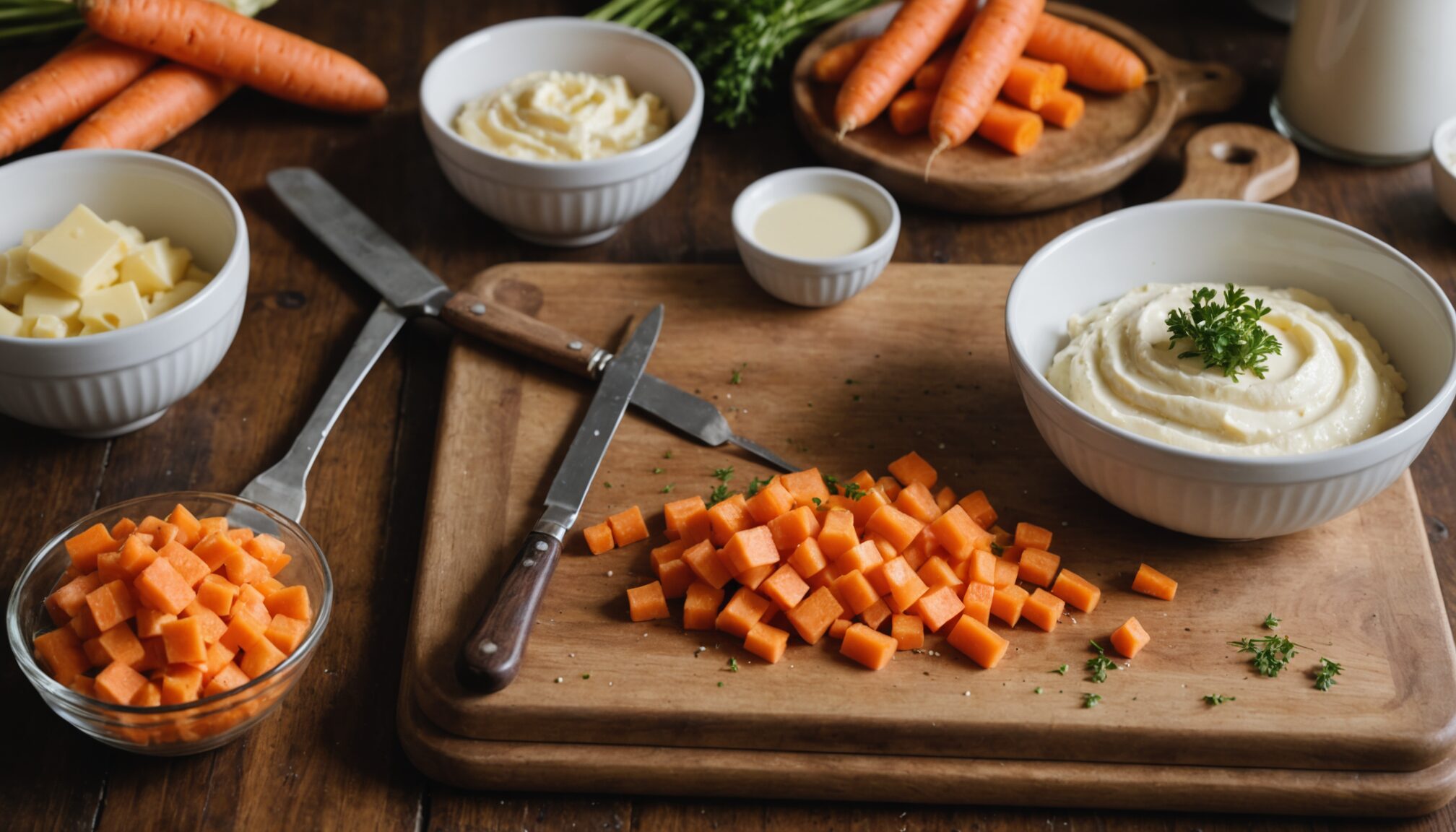 découvrez comment préparer une délicieuse purée de carottes avec notre recette simple et nos conseils pratiques. un plat savoureux et nutritif qui ravira toute la famille!